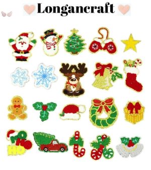 Christmas Chenille Patch