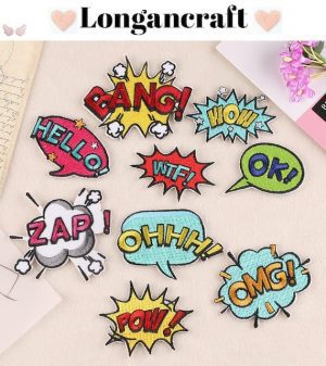 Funny Phrases Patches