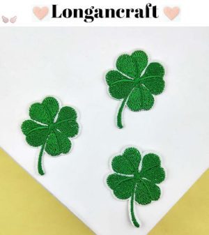 Four Leaf Clover Iron On Patch