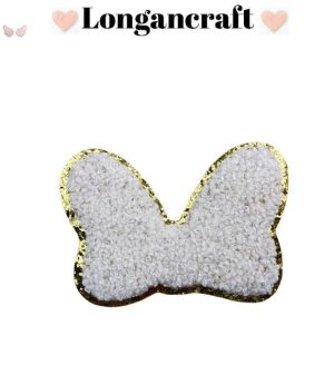 Bow Tie Chenille Patches