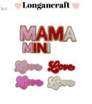 Mama Love Chenille Patches