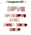 Love Luck Chenille Patches