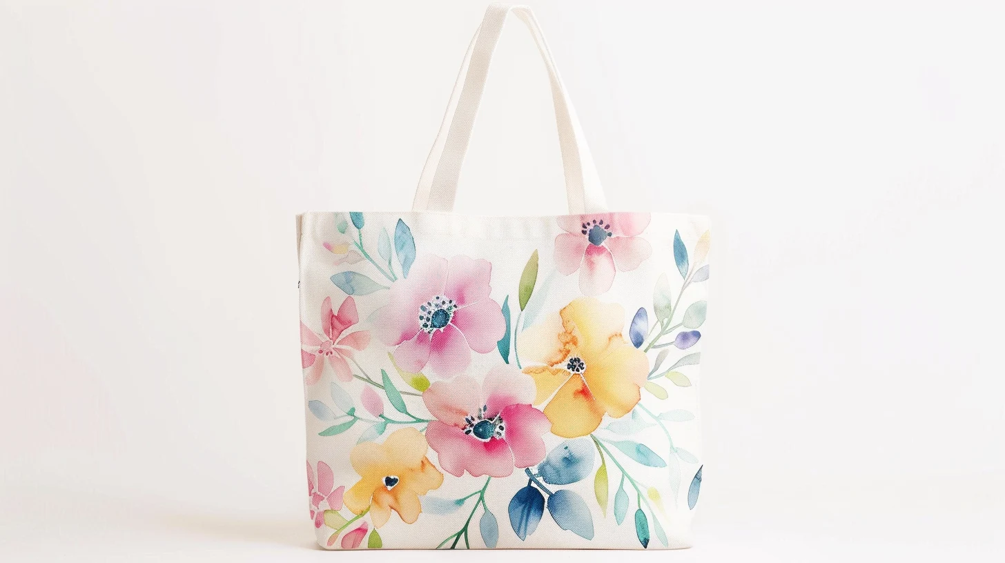 how to decorate a tote bag