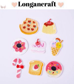 Cake Donut Embroidered Patches