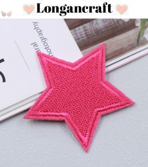 Color Star Iron On Patches