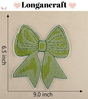 Big Bowknot Chenille Patches
