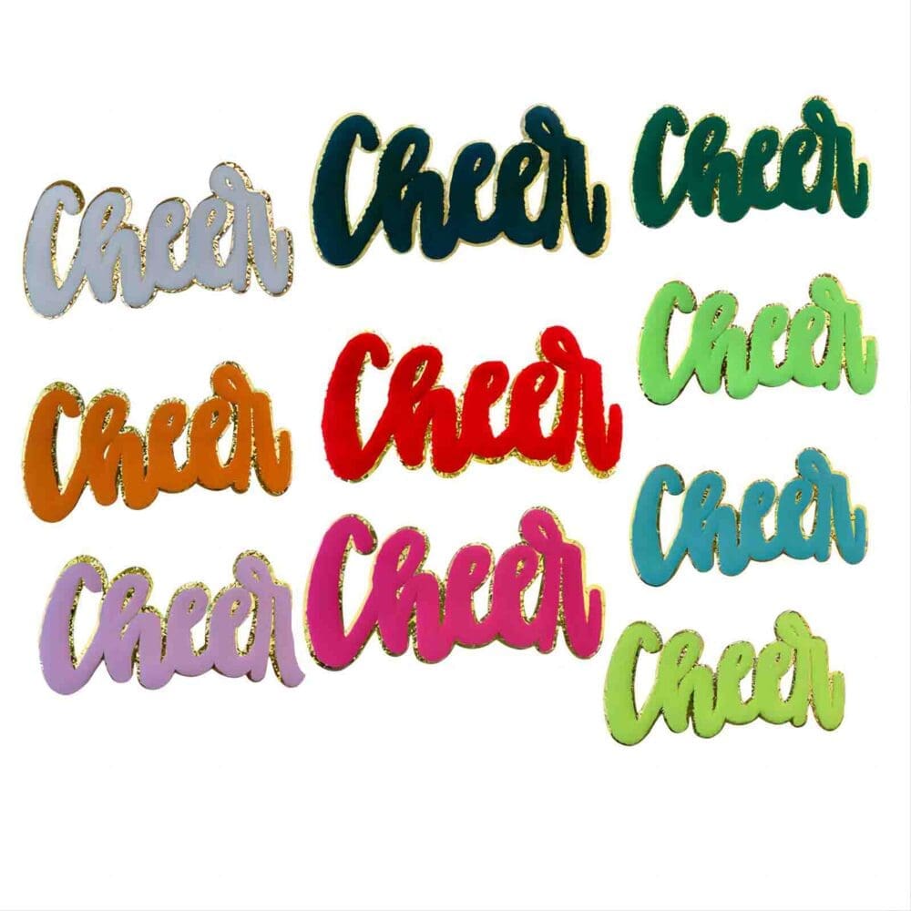 Color Cheer Chenille Patches