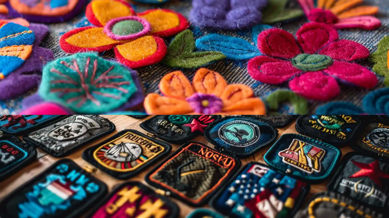Felt Patch vs. Embroidered Patch: What Sets Them Apart?