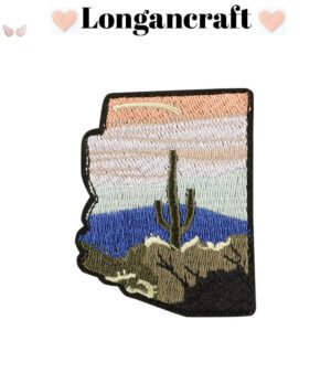 Cowboy Cactus Embroidered Patch