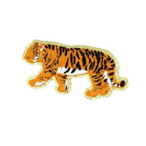 Animal Tiger Chenille Patches