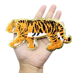 Animal Tiger Chenille Patches