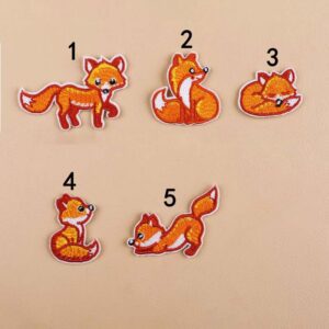 Animal Cute Fox Iron On Patches