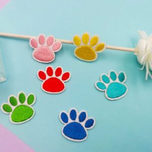 Animal Cat Paw Iron On Patches