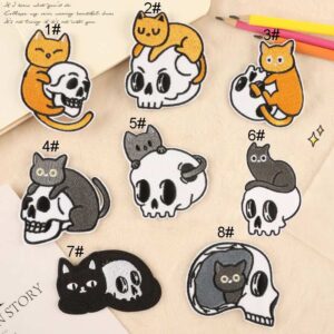 Animal Cat Embroidered Patches