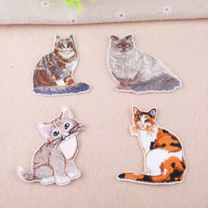 Animal Cute Cat Iron On Patches