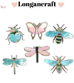 Sequin Insect Patches