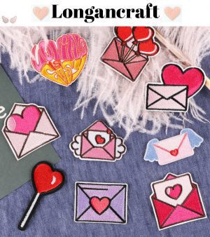 Heart Envelope Balloon Patches